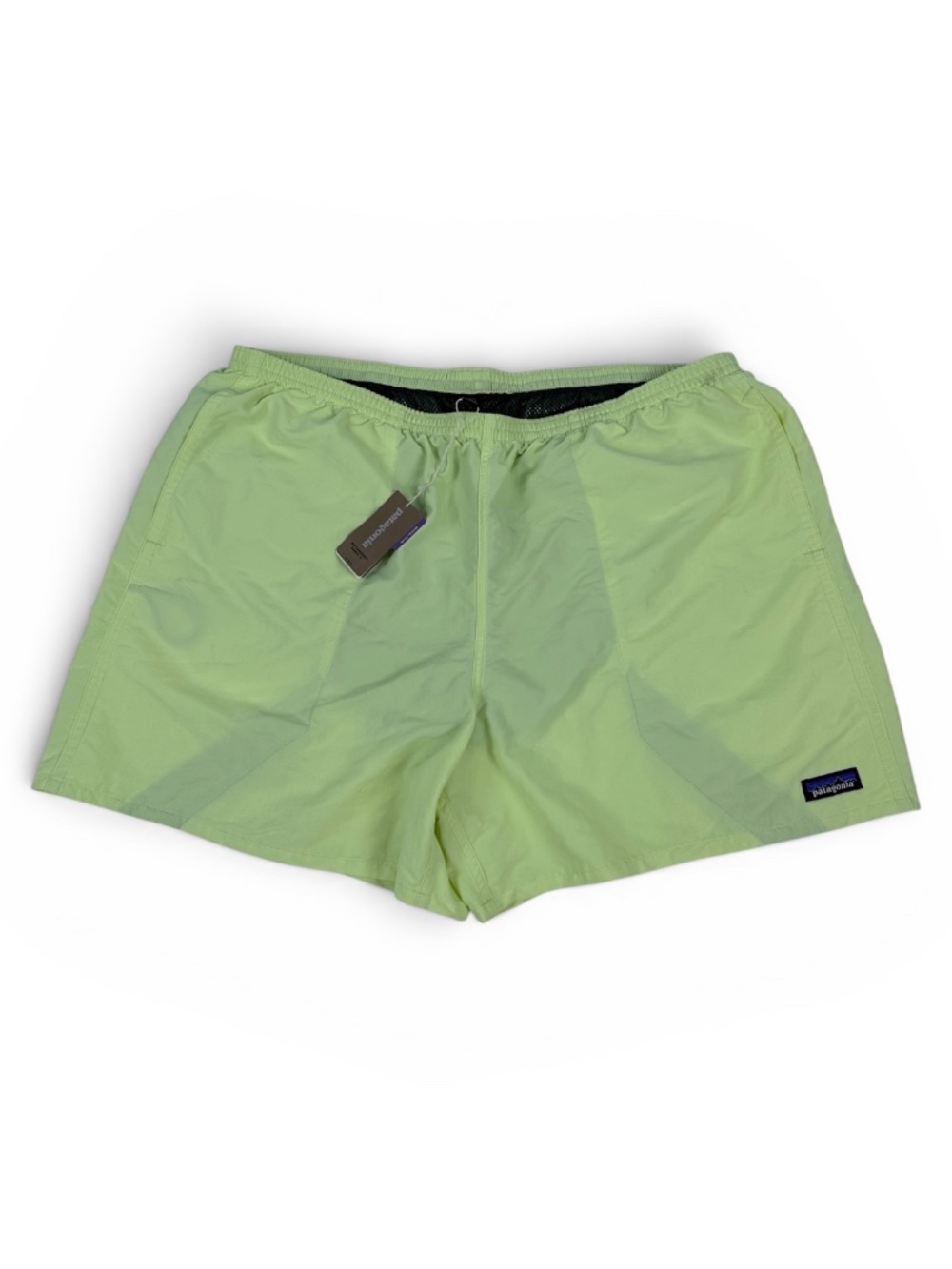 Patagonia Baggies Shorts XXL Lime Swim Lined Lightweight